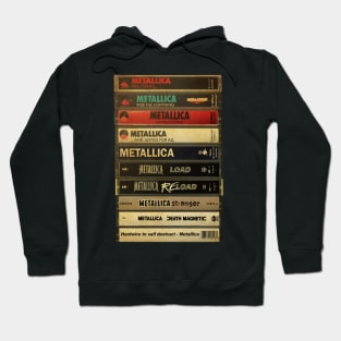 Retro Heavy Metal - Cassette Style Hoodie